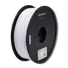 Qoltec Profesjonalny filament do druku 3D | ABS PRO | 1.75mm | 1 kg | Cold White (0NC)